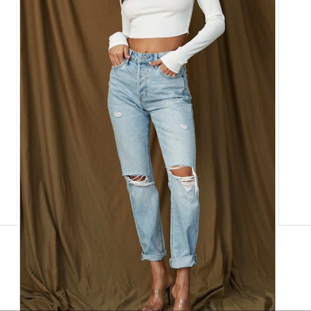 12th Tribe Bottle Rock Blue Denim Jeans